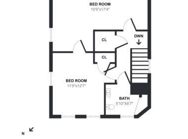 Floorplan 2nd fl