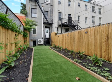 144 Huntington St backyard two