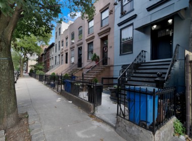 144 Huntington St block scene